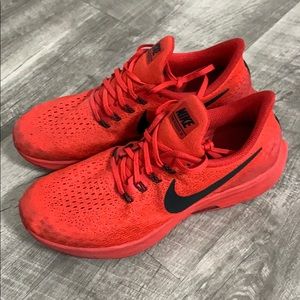 NIKE AIR ZOOM PEGASUS 35 UNIVERSITY RED  sz 9 men